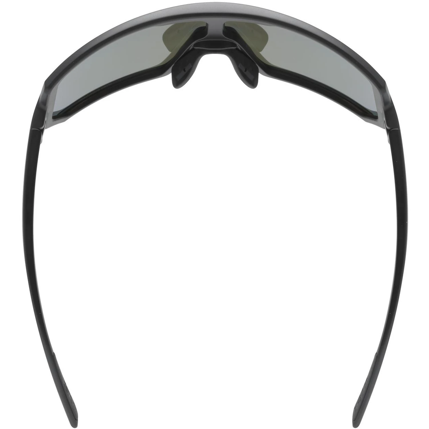 Uvex Sportstyle 235 P Glasses - Black Matt/polavision Supravision Mirror Blue - Image 3