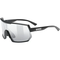 Uvex Sportstyle 235 V Glasses - Black Matt/variomatic Litemirror Silver